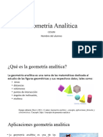 Geometría Analítica (Proyecto Parte 1)