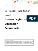 Curso para Facilitadores - Clase 3