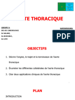 Anatomie de L'aorte Thoracique Final