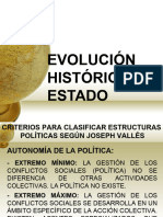 Evolución Histórica Del Estado