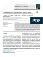 A Comprehensive Review On Techno-Economic Analysis of Biomass Valorization and Conversional Technologies of Lignocellulosic Residues