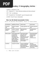 Sec 2 Geog Notes