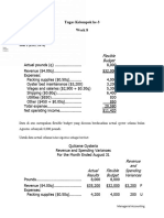 Tugas Kelompok Ke-3 Week 8: Flexible Budget