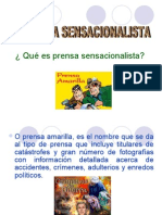 Prensa Sensacionalista