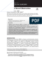 Malignant Bowel Obstruction