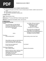 Detailed Lesson Plan in Math V