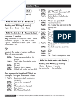 KB Be Level 1 Yle Answer Key