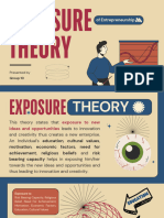 Exposure Theory of Entrepreneurship