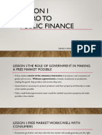 Public Finance (Prelim)