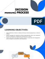 Decision Making Process