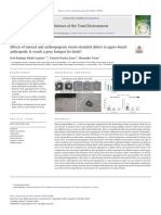 Effects of Natural and Anthropogenic Storm-Stranded Debris in Upper-Beach Arthropods: Is Wrack A Prey Hotspot For Birds?