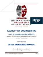 Integration I Lecture08