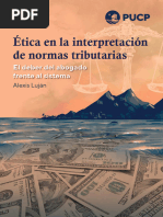 Etica en La Interpretación de Normas Tributarias de Alexis Luján (2023)