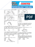 Ejercicios de Proporcionalidad y Semejanza Pagina Educativa