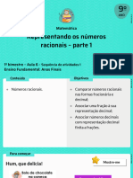 Aula 6 - Representando Os Números Racionais - Parte 1