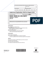 Set 22 Writing Level 2 - QP