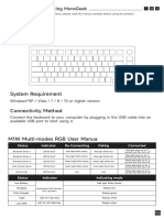 MonsGeek M1W Multi-Modes User Manual