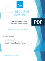 Cours de Droit Maritime 1 MPM ULCO