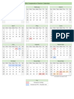 Calendar - Google Sheets