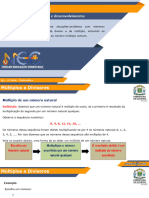 Slide 1 Multiplos e Divisores