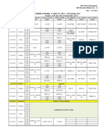 Sem-III (2010-12) Time Table W.E.F. 12.10