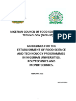 GUIDELINES FOR THE ESTABLISHMENT OF FST 5ab