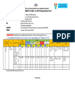 Informe Estadistico de 5to Sec Arte y Cultura 2023