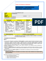 Fichas y Actividad 13 de Marzo Del 2024 - Sexto Grado