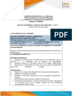 Guia de Actividades y Rúbrica de Evaluación - Unidad 3 - Fase 5 - Informe Final