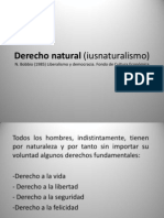 Derecho Natural Iusnaturalismo