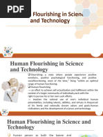 Human Flourishing in Science and Technology