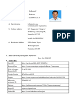 Faculty Profile Rajan