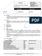 HR & Training - Procedure