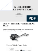 Unit IV-evhv Drive Train