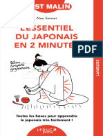 L'Essentiel Du Japonais en 2 Minutes: Nao Sensei