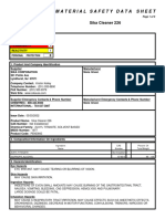 Msds-Sika Cleaner 226