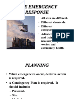 Site Emergency Response