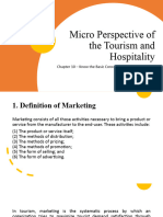 Ch. 10 - Micro Perspective of The Tourism and Hospitality