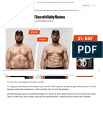 Bobby Maximus 21-Day Summer Shred Workout Plan - Get Maximus Body Abs For Summer