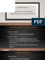 Chapter 38 Agents To Control Blood Glucose Levels