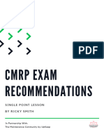 CMRP Exam Recommendations 1615402454