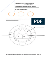 Prueba de Diagnostico Artes Visuales 7 Basico