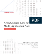 A76XX Series - Low - Power - Mode - Application - Note - V1.00