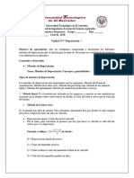 Clase de Matemàtica Finaciera. Mètodos de Depreciaciòn, Clase Ùltima - Quinto Perìodo - UTEC.