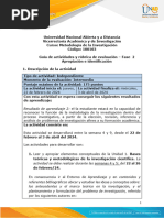 Guía de Actividades y Rúbrica de Evaluación - Unidad 1 - Fase 2 - Apropiación e Identificación