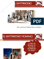 Clase 7.1 MATRIMONIO EN ROMA