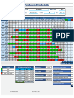 Calendarización Anual 2024