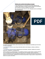 Tablero Eléctrico de Control de Bombas de Agua