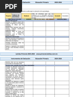 3er Grado Noviembre - Instrumentos de Evaluación (2023-2024)