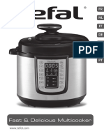 Tefal One Pot Multicooker Manual